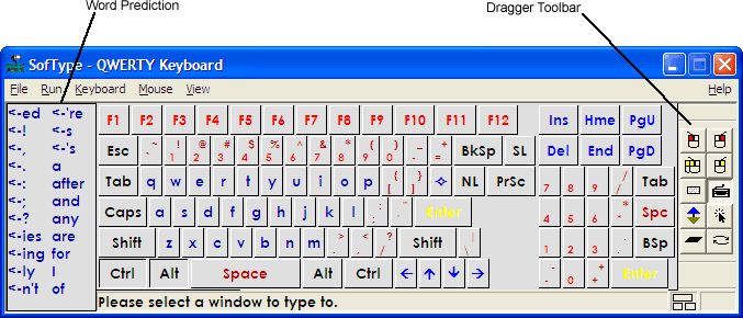 computer keyboard diagram. blank computer Keyboard,
