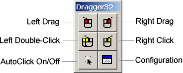 Dragger toolbar